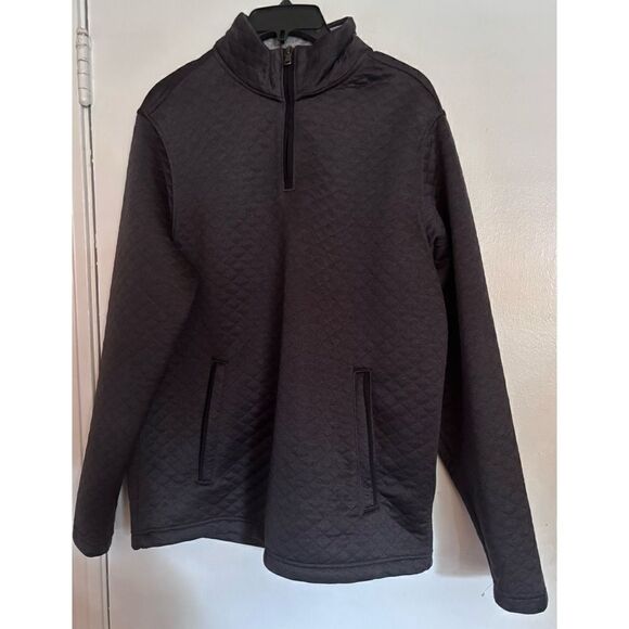 Cremieux Blue Label Quilted Quarter-Zip Pullover Size M / NWOT - Picture 4 of 10
